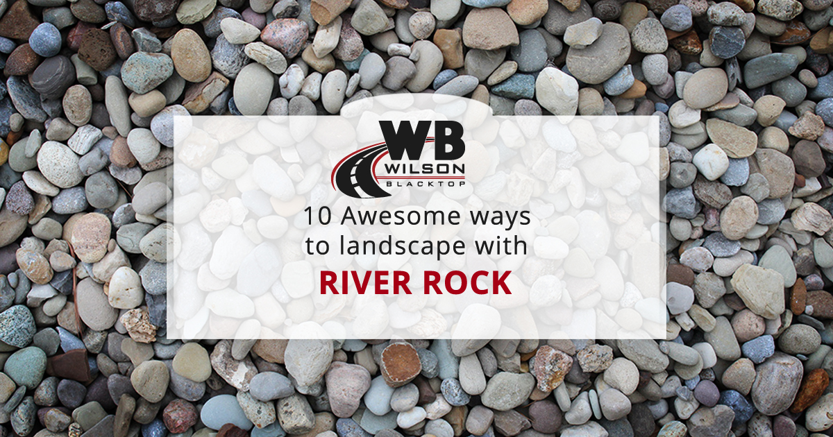 10 Awesome River Rock Landscaping Ideas, River Rock Landscaping Ideas For Front Yard